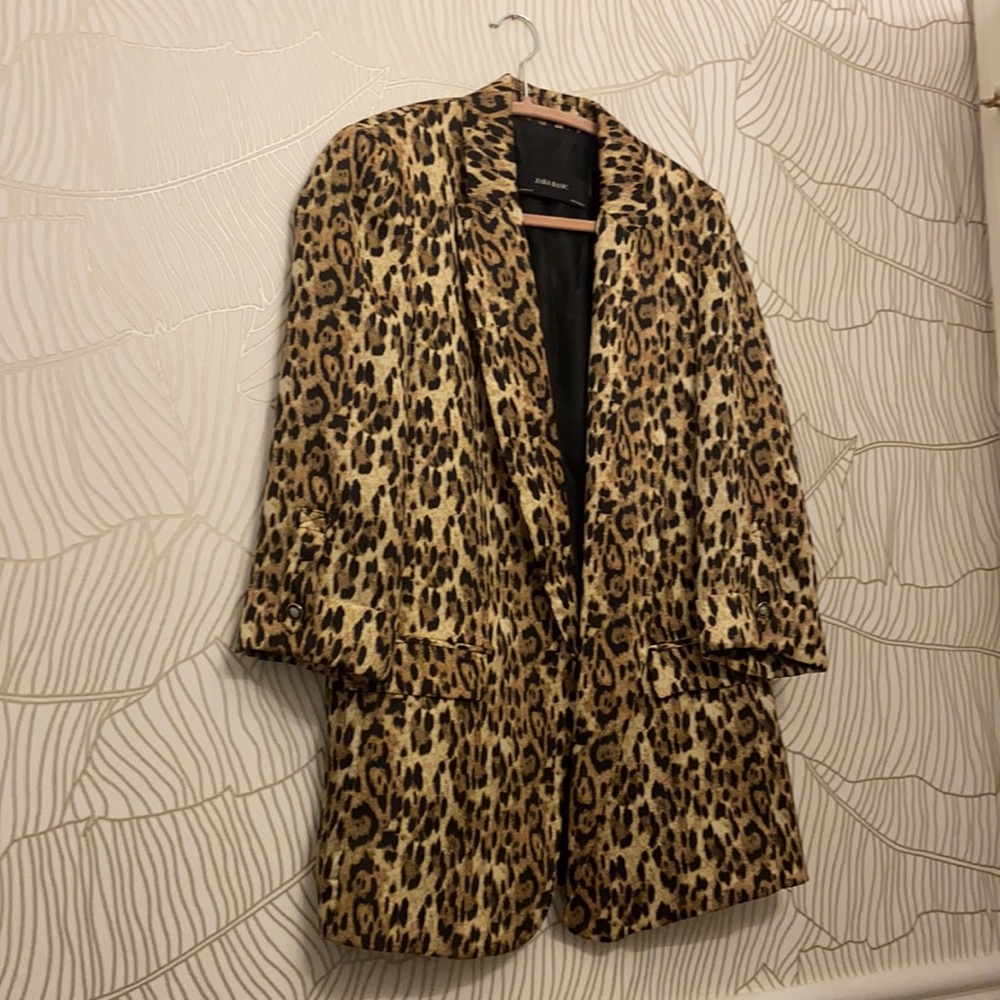 Leopard jacket - 3/4 sleeves length